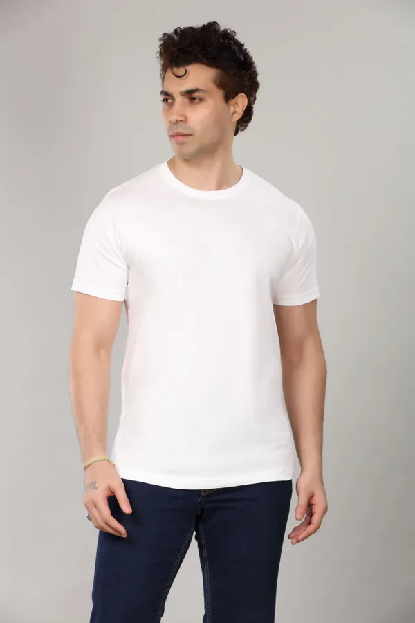 White_Cotton_T_Shirt_For_Men
