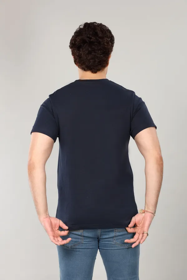 Navy_Blue_Cotton_Classic_T_Shirt_For_Men