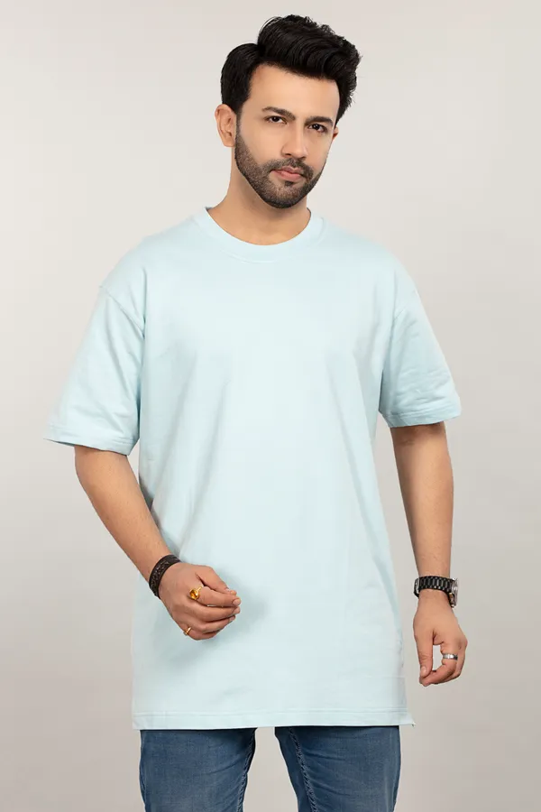 Sky_Blue_Cotton_Relaxed_Fit_Trendy_Oversized_T_Shirt_For_Men