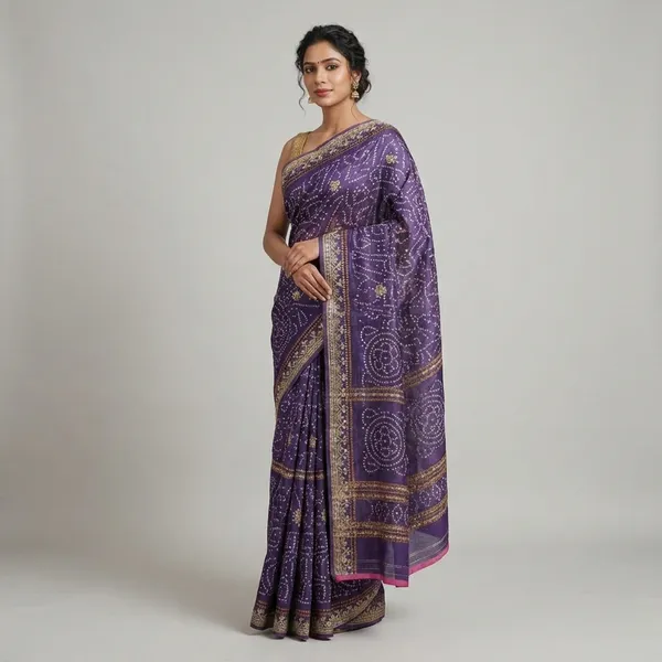 Purple_Chiffon_Premium_Saree_For_Women