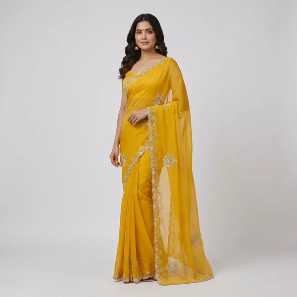Yellow_Silk_Premium_Saree_For_Women