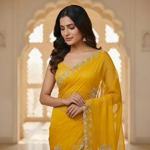 Yellow_Silk_Premium_Saree_For_Women