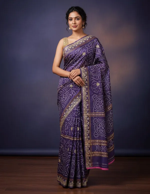 Purple_Chiffon_Premium_Saree_For_Women