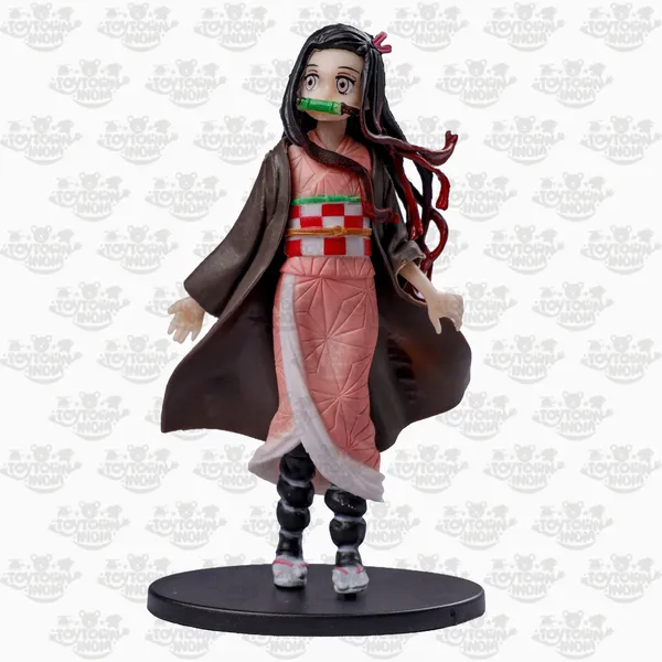 Pink_Pvc_Plastic_Demon_Slayer_Nezuko_Standing_Action_Figure_-_15_Cm