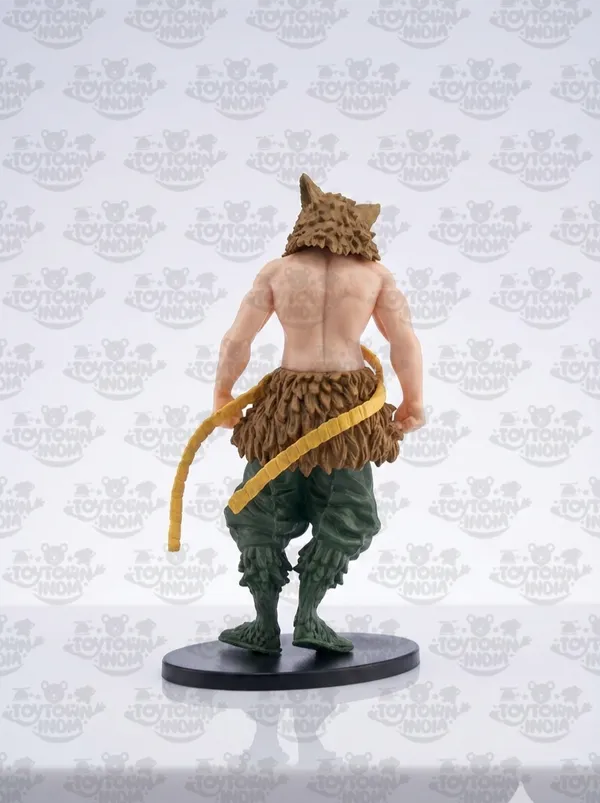 Brown_Pvc_Plastic_Demon_Slayer_Inosuke_Standing_-_15_Cm