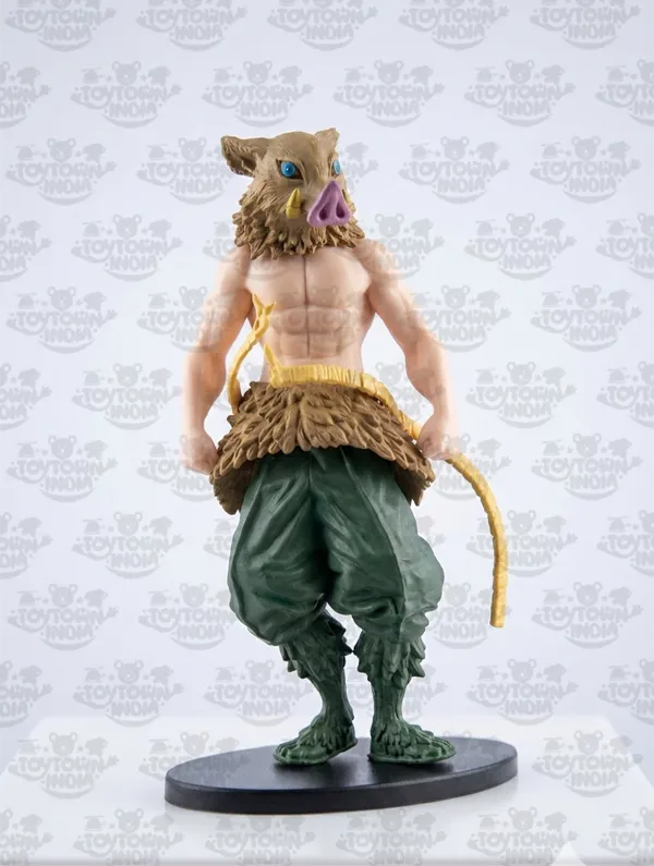 Brown_Pvc_Plastic_Demon_Slayer_Inosuke_Standing_-_15_Cm