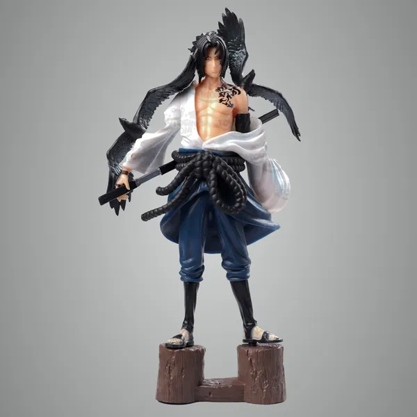 White_Pvc_Plastic_Sasuke_Uchiha_Standing_Action_Figure_-_27_Cm
