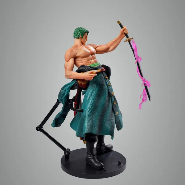 Green_Pvc_Plastic_Premium_Zoro_Standing_With_Sword_Action_Figure_-_21_Cm