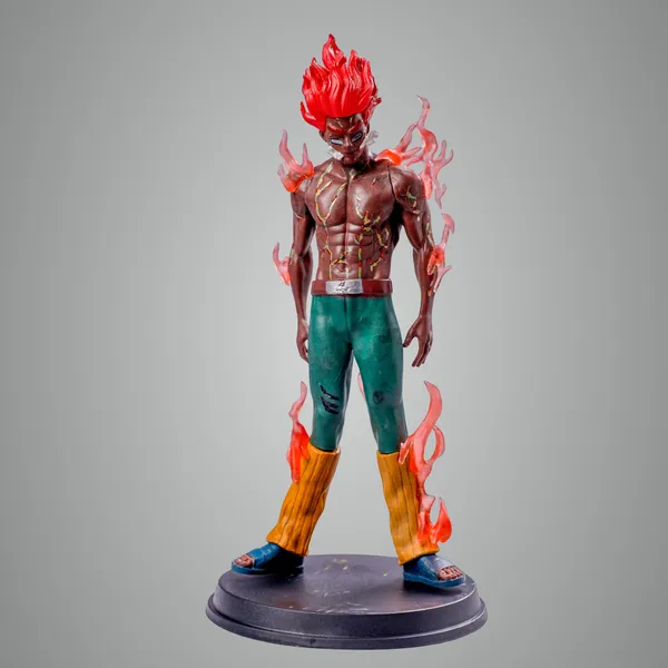 Brown_Pvc_Plastic_Might_Guy_Standing_With_Base_-_17_Cm