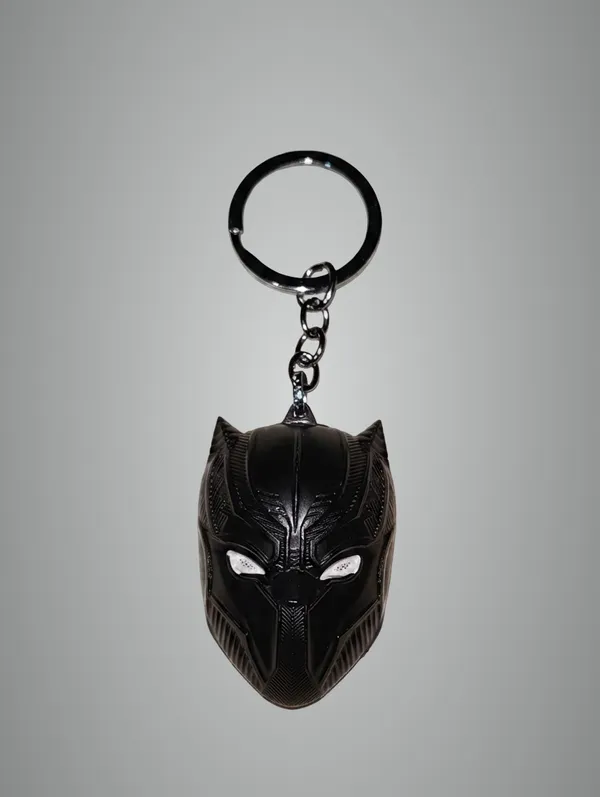 Black_Metal_Black_Panther_Face_Metal_Keychain_(Pack_Of_2)_-_4_Cm