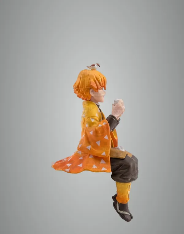 Yellow_Pvc_Plastic_Zenetsu_Sitting_Action_Figure_-_15_Cm_(Pack_of_2)