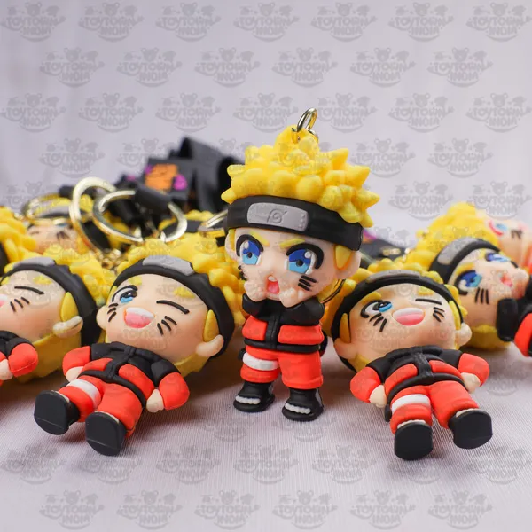 Black_Rubber_Naaruto_4_Designs_3D_Keychains_Set_-_4_Cm