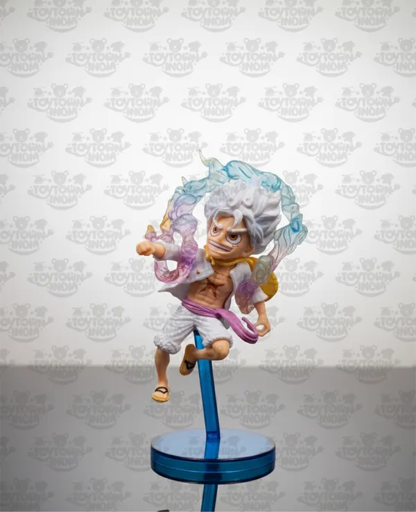 White_Pvc_Plastic_Gear_5_Luffy_Set_Of_5Pcs_-_12_Cm