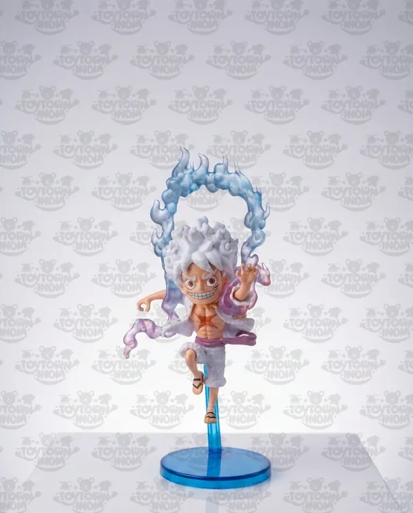 White_Pvc_Plastic_Gear_5_Luffy_Set_Of_5Pcs_-_12_Cm