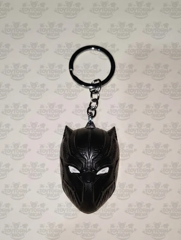 Black_Metal_Black_Panther_Face_Metal_Keychain_(Pack_Of_2)_-_4_Cm