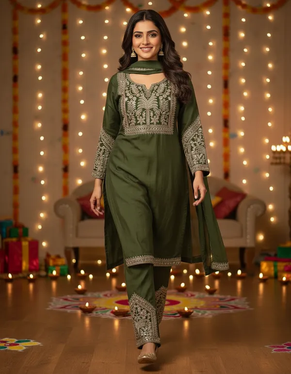 Green_Premium_Blend_Cotton_Salwar_Suit_Set_With_Dupatta_For_Women
