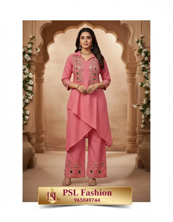 Pink_Premium_Chanderi_Silk_Kurta_With_Palazzo_Set_For_Women