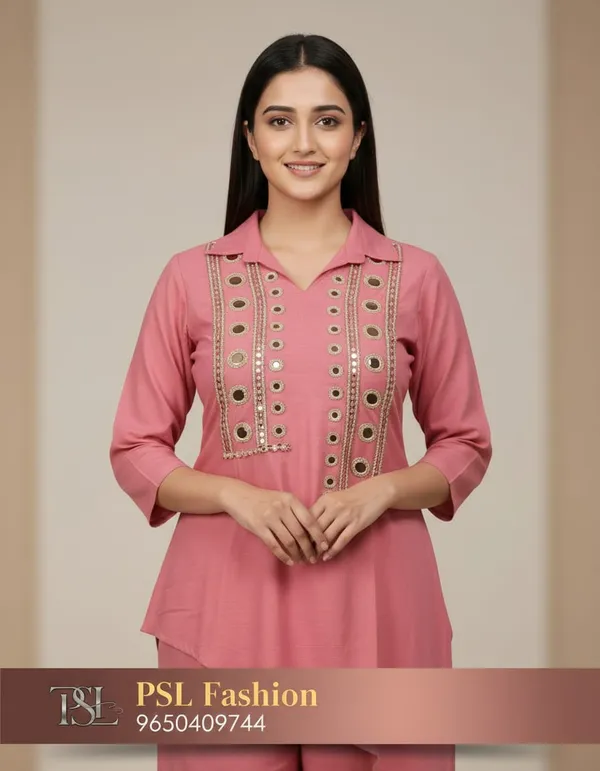 Pink_Premium_Chanderi_Silk_Kurta_With_Palazzo_Set_For_Women