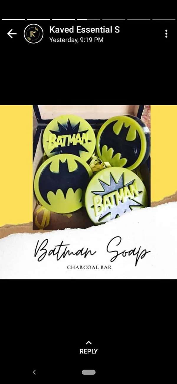 Batman_And_Lion_Soap_Set_For_Kids_100%_Natural_With_Wooden_Box_220_Gm