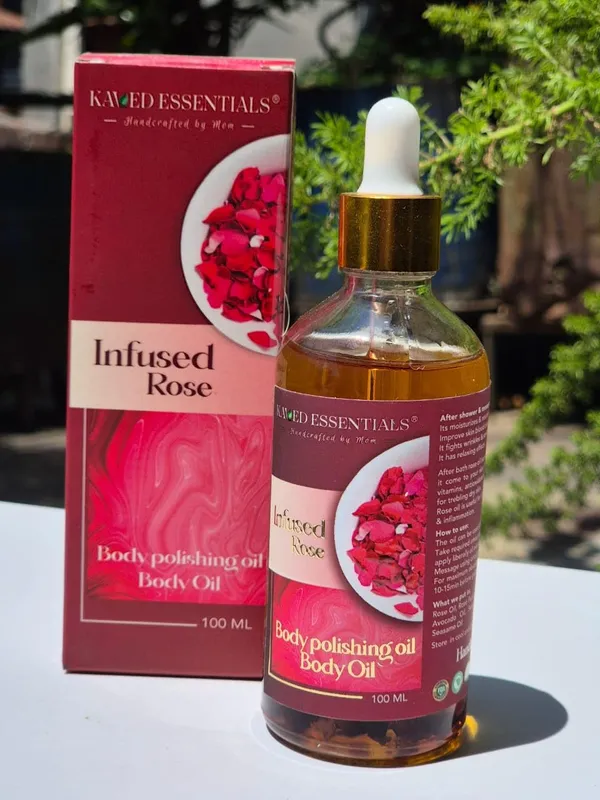 Kaved_Essentials_Rose_Body_Oil_Handmade_Vegan_Shower_And_Massage_Oil_Reduces_Appearance_Of_Cellulites_And_Stretch_Marks_100Ml