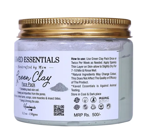 Green_Clay_Face_Pack_For_Soothing_Skin_150Gm