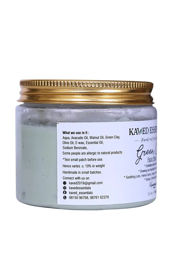 Green_Clay_Face_Pack_For_Soothing_Skin_150Gm