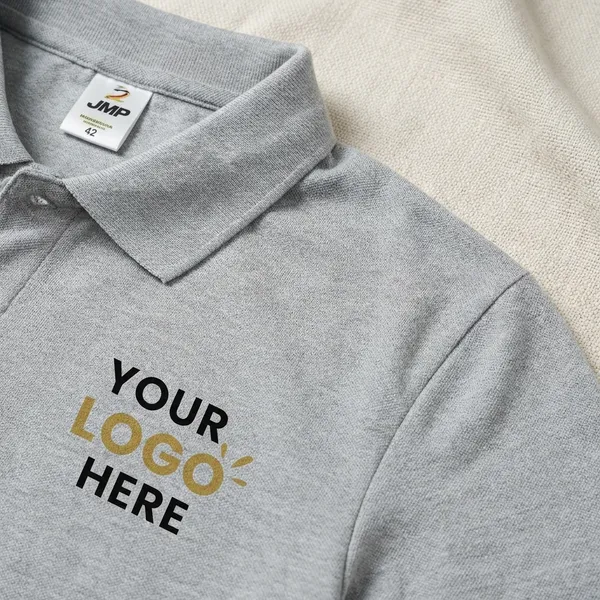 Grey_Customized_Polo_T-Shirts_with_Company_Logo_|_Premium_Quality_Branding_Solutions_|_BffPrint.com