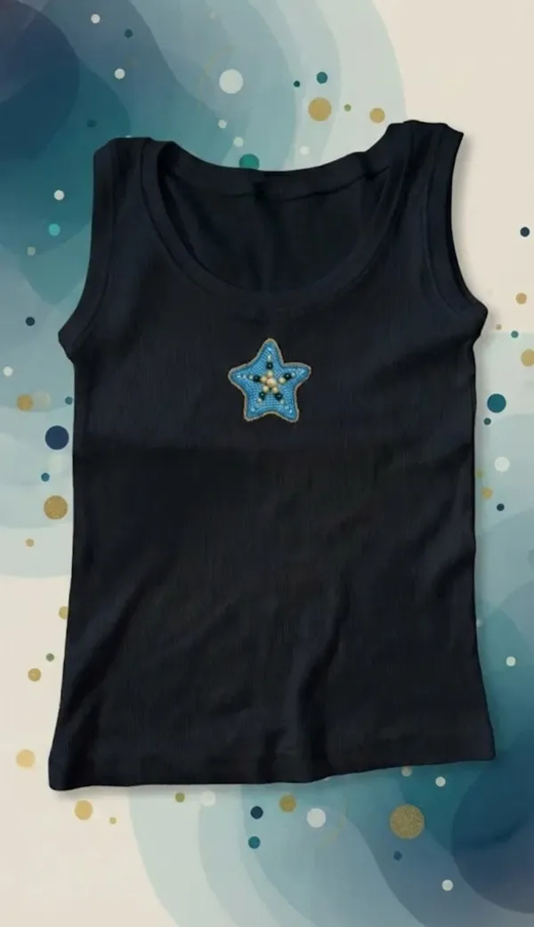 Black_Cotton_The_Celestial_Star_Beaded_Rib_Tank_Top_For_Women