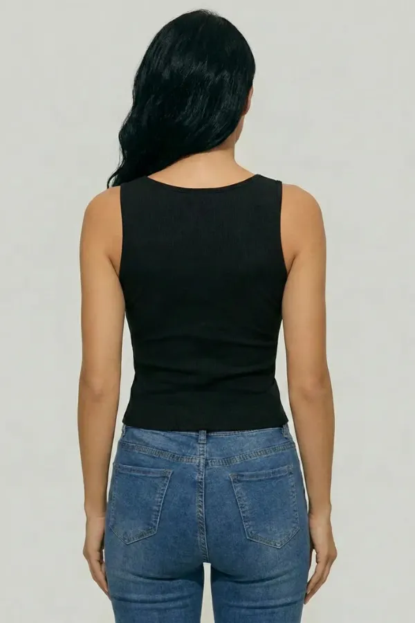 Black_Cotton_The_Ribbed_Scoop_Neck_Tank_Top_For_Women