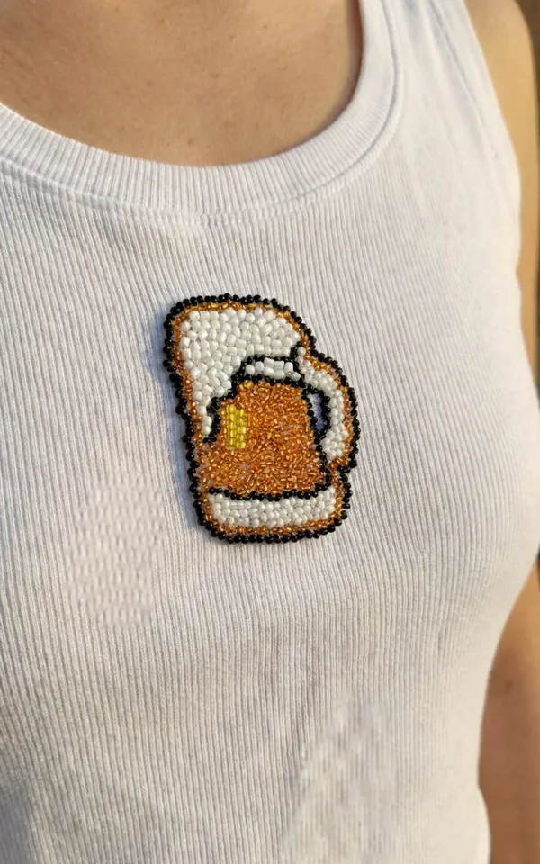 White_Cotton_Beer_Mug_Beaded_Ribbed_Tank_Top_For_Women