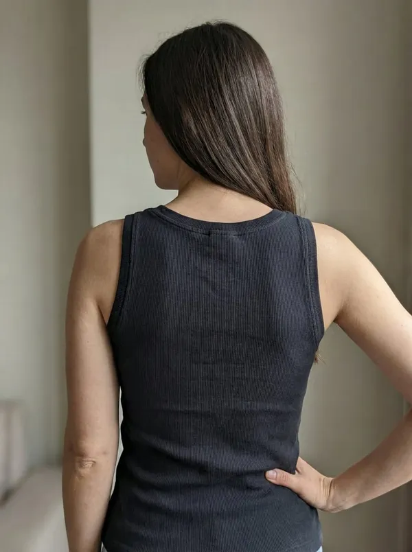 Midnight_Black_Cotton_Scoop_Beaded_With_Purple_Heart_Motif_Rib_Tank_Top_For_Women