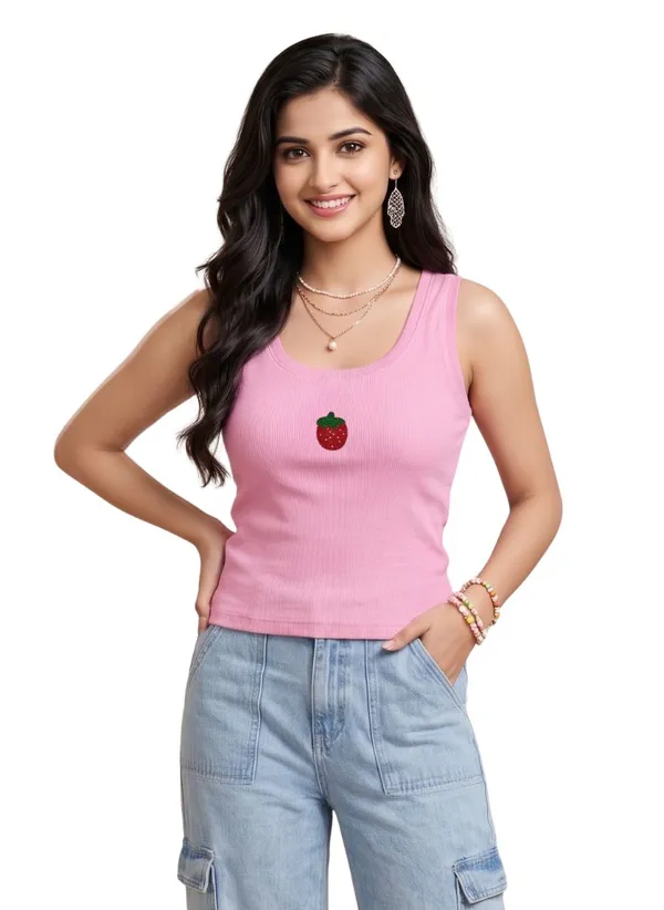 Bead_&_Bloom_Strawberry_Pop_Beaded_Rib_Tank_–_Pink