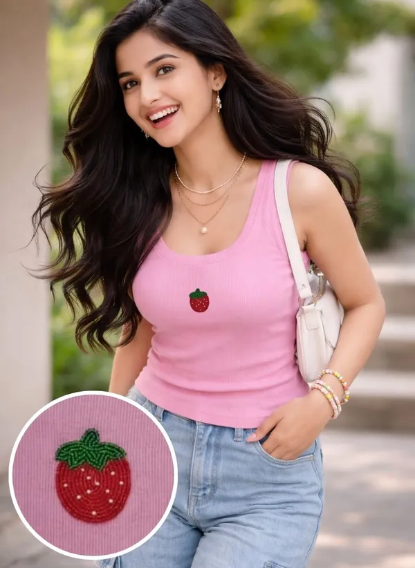 Bead_&_Bloom_Strawberry_Pop_Beaded_Rib_Tank_–_Pink