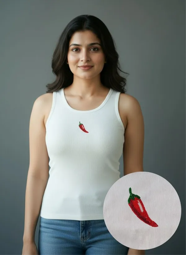 Bead_and_Bloom_Cotton_Red_Chili_Beaded_Rib_Tank_Top_For_Women