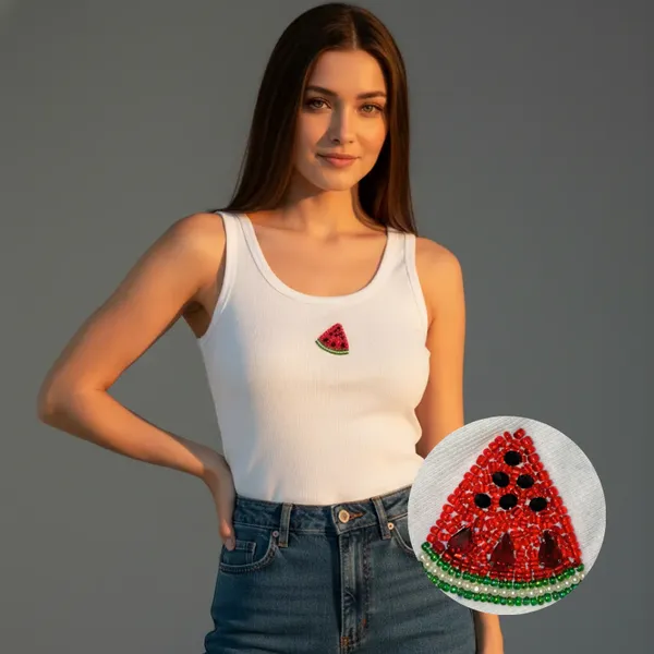 Bead_&_Bloom_White_Ribbed_Watermelon_Embroidery_Cotton_Tank_Top_With__For_Women