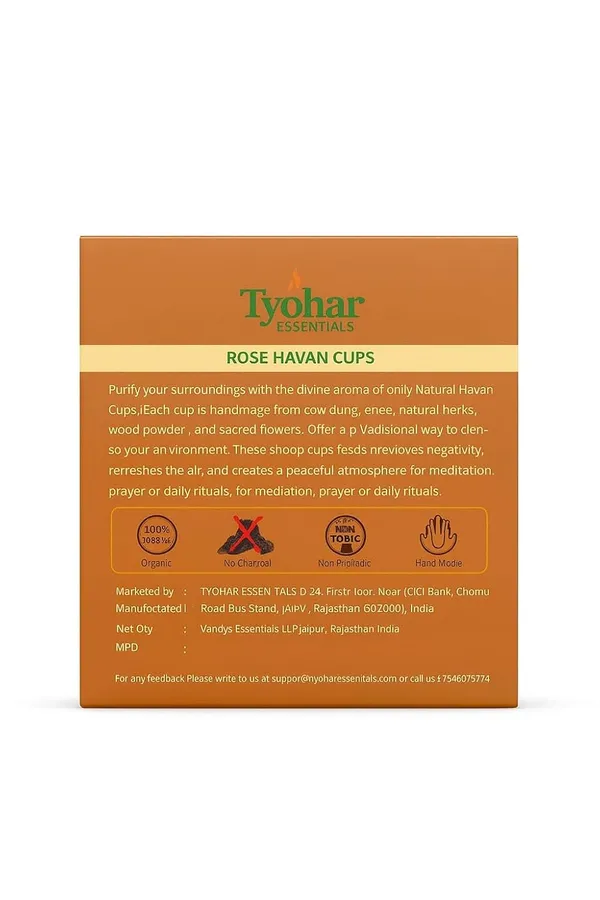 Pack_Of_15_Tyohar_Essential_Premium_Rose_Havan_Cups_|_With_Stand_|_Natural_Havan_Samagri_Blend_Of_Flower_Powder,_Loban_&_Herbs_|_Ideal_For_Pooja,_Meditation,_Yoga_And_Aromatherapy
