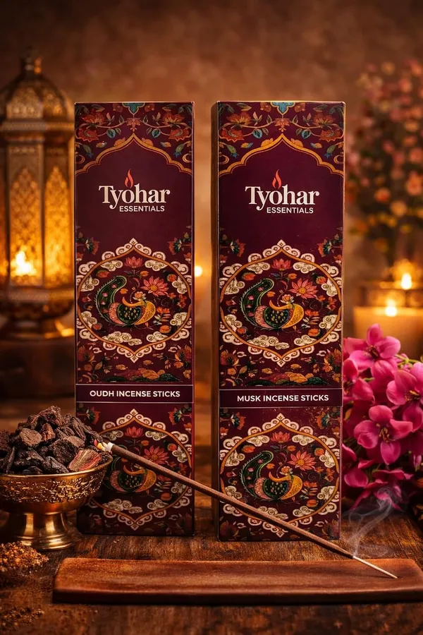 Pack_Of_2_Tyohar_Essential_Oudh_&_Musk_Incense_Sticks_|_Premium_Long-Lasting_Agarbatti_|_Rich_Woody_&_Musky_Aroma_|_Ideal_For_Puja,_Meditation_&_Home_Fragrance_Agarbatti_|_(40_Stick_Each)