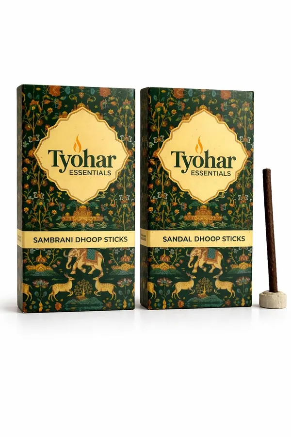 Pack_Of_2_Tyohar_Essential_Bambooless_Incense_Dhoop_Sticks_Sambrani_&_Sandalwood_|_Charcoal_Free_|_60_Count_|_Long-Lasting_Fragrance_For_Pooja_&_Home