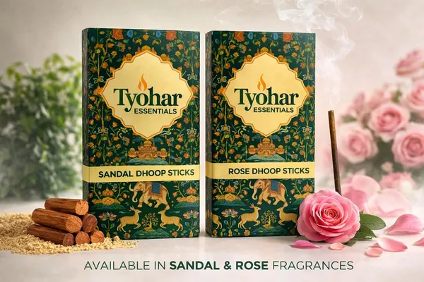 Pack_Of_2_Tyohar_Essential_Premium_Natural_Dhoop_Sticks_|_Bamboo-Less_Incense_|_Sandalwood_&_Rose_|_30_Sticks_Each_With_Ceramic_Stand_|_Long-Lasting_Fragrance_For_Home_&_Office_Pooja_|_Charcoal_Free