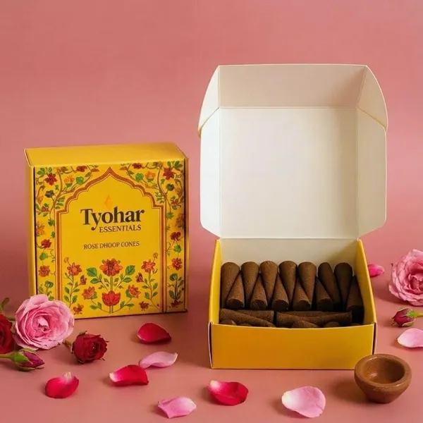 Pack_Of_2_Tyohar_Essential_Organic_Dhoop_Cone_Combo_Sandalwood_&_Rose_|_(80_Natural_Cones)_|_Charcoal-Free_|_Long_Lasting_Aroma_|_For_Pooja,_Meditation_&_Home_Fragrance