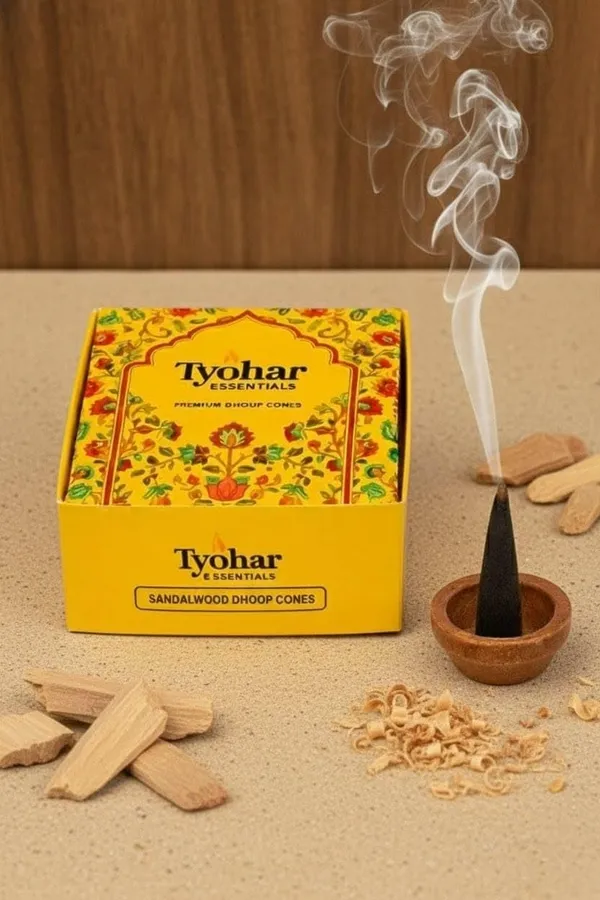 Pack_Of_2_Tyohar_Essential_Organic_Dhoop_Cone_Combo_Sandalwood_&_Rose_|_(80_Natural_Cones)_|_Charcoal-Free_|_Long_Lasting_Aroma_|_For_Pooja,_Meditation_&_Home_Fragrance