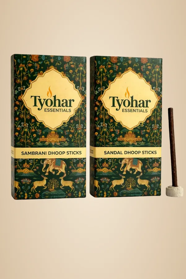 Pack_Of_2_Tyohar_Essential_Bambooless_Incense_Dhoop_Sticks_Sambrani_&_Sandalwood_|_Charcoal_Free_|_60_Count_|_Long-Lasting_Fragrance_For_Pooja_&_Home