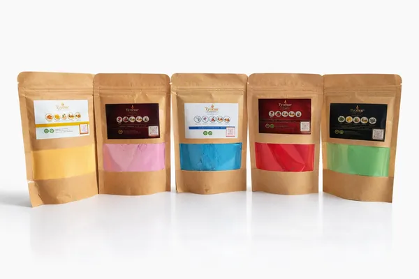 Pack_Of_5_Tyohar_Essentials_Organic_Handmade_Gulal_Natural_Holi_Colors_(Yellow,_Pink,_Blue,_Red,_Green)_|_Skin-Friendly,_Chemical-Free,_Herbal_Holi_Colour_Powder_|_100%_Safe_for_Kids_&_Adults