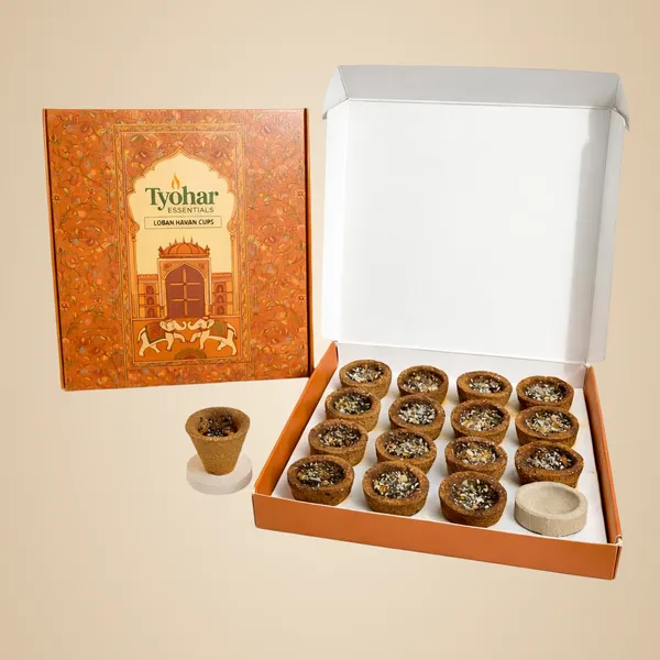 Tyohar_Essential_Loban_Havan_Cups_With_Free_Plate_&_15_Cups_|_Natural_Sambrani_Dhoop_Cups_For_Pooja,_Havan_&_Festivals