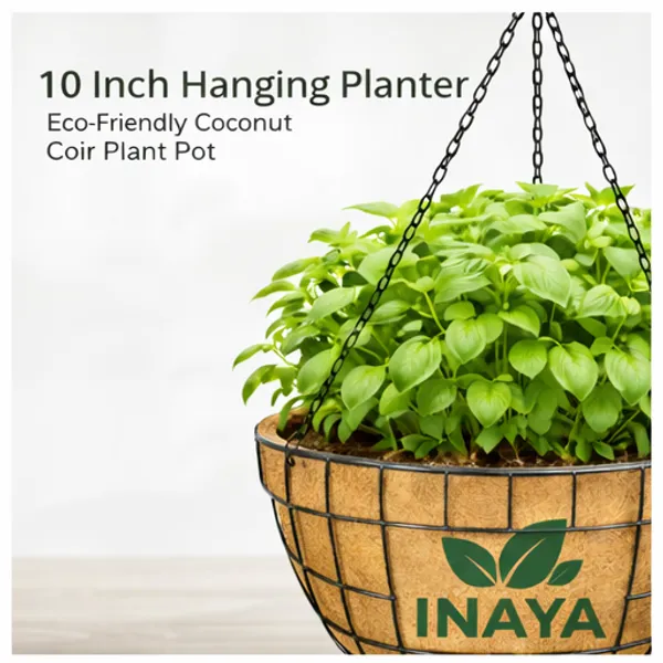 Hanging_Pot_10inch_with_1_kg_Cocopeat_block_