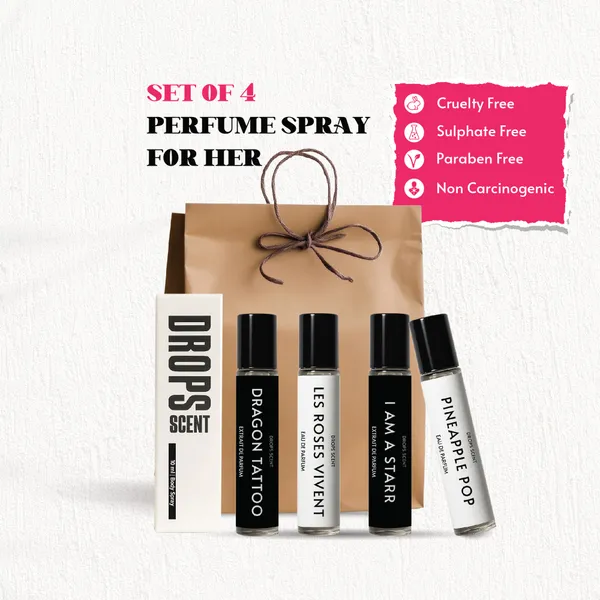 Women_Luxury_Perfume_Set_|_4_x_10ml_Long-Lasting_Eau_de_Parfum_|_Dragon_Tattoo,_Les_Roses_Vivent,_I_Am_a_Starr_&_Pineapple_Pop_|_Travel-Sized_Fragrance_Combo_|_Gift_Set_for_Her