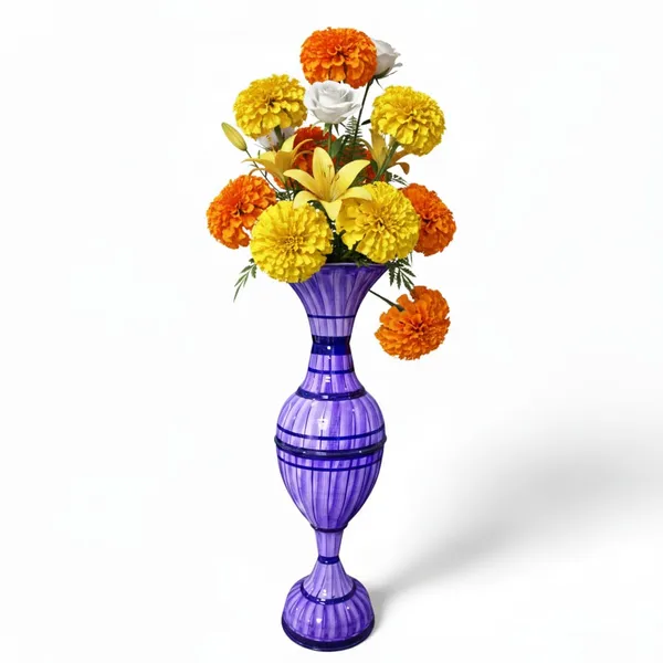 Blue_Shed_Iron_Flower_Vase_For_Displaying_Fresh_Or_Artificial_Flowers