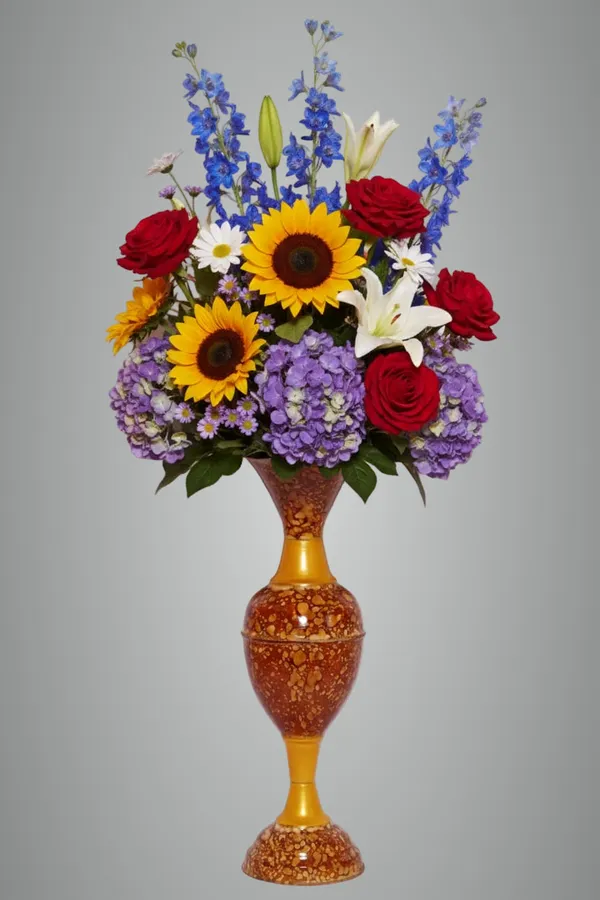 Brown_Iron_Flower_Vase_For_Displaying_Fresh_Or_Artificial_Flowers