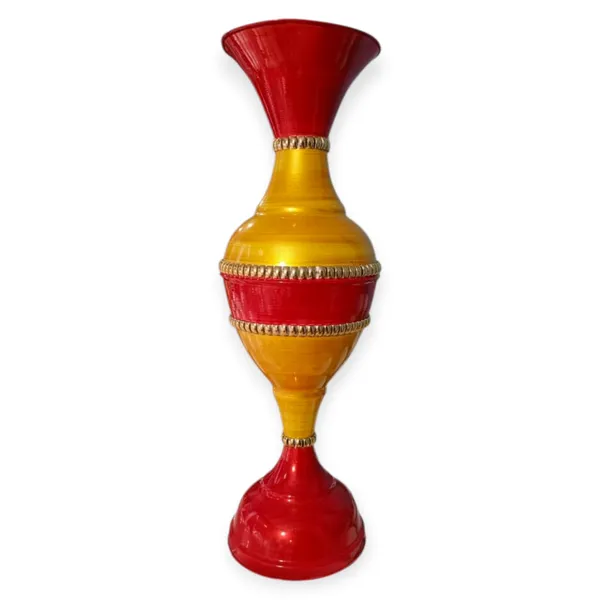 Red_Gold_Iron_Flower_Vase_For_Displaying_Fresh_Or_Artificial_Flowers