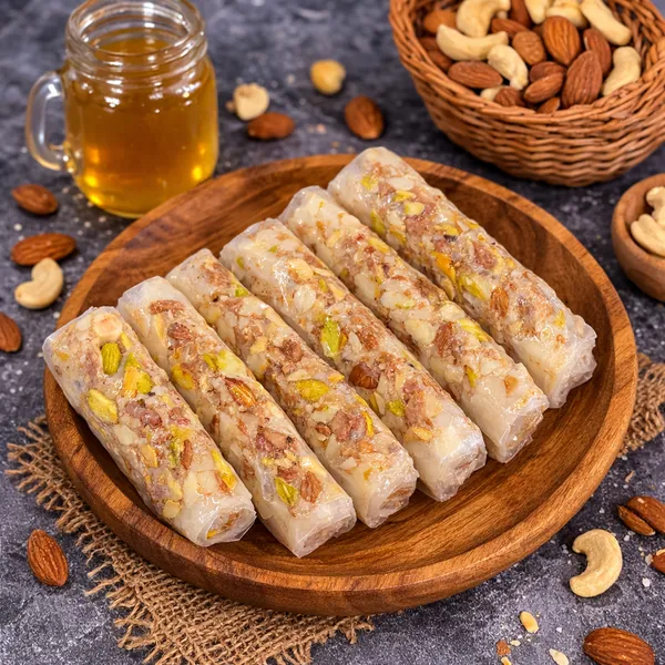 Dryfruit_Pootharekulu_|_Gourmet_Andhra_Sweet_(10_Pcs)